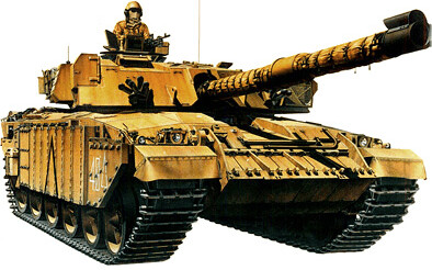 TAMIYA 35154 British Challenger 1 Mk.3 Tank 1:35 Military Model Kit