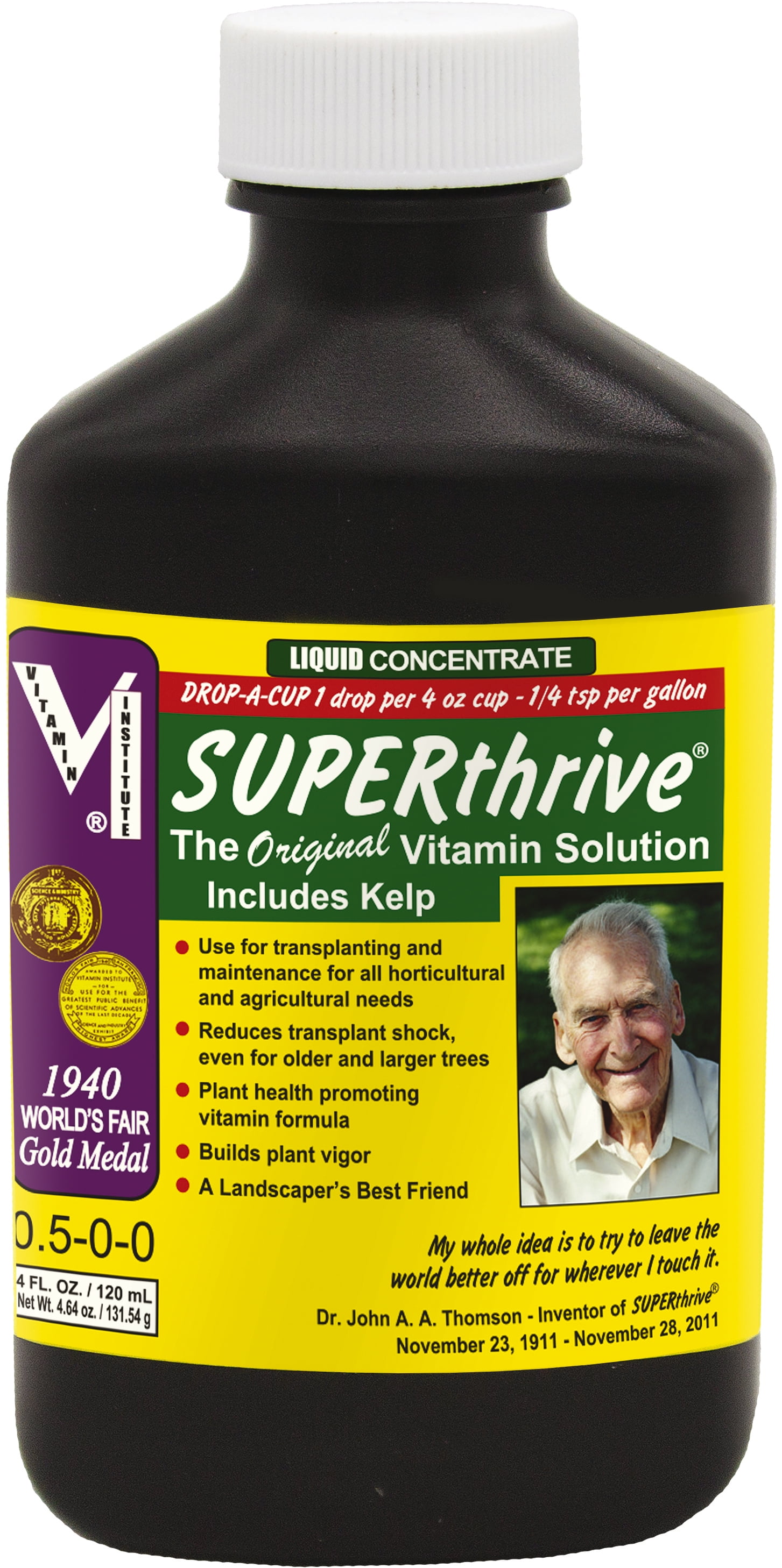 Superthrive 120ml Plant Vitamins Hormones Stress Relief World No.1 Hydroponics
