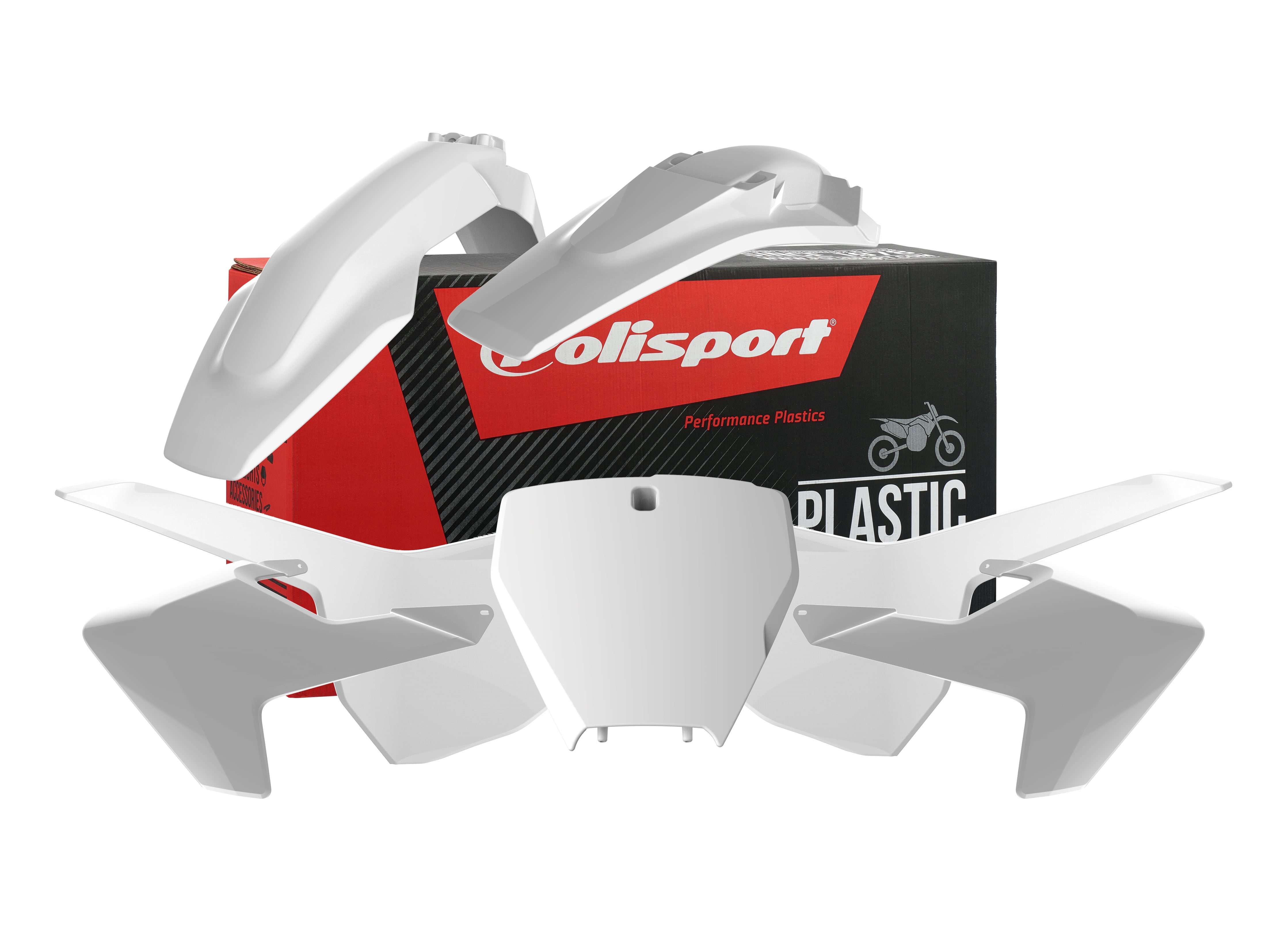 Free Shipping Complete Plastic Kit Polisport Husqvarna Yellow Fluorescent 90741