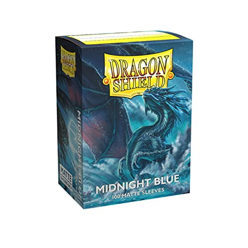 Dragon Shield | Matte Midnight Blue | 100 Sleeves - Bild 4