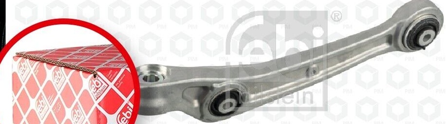 FEBI BILSTEIN CONTROL/TRAILING ARM, WHEEL SUSPENSION FRONT FRONT LEFT LOWER AUDI