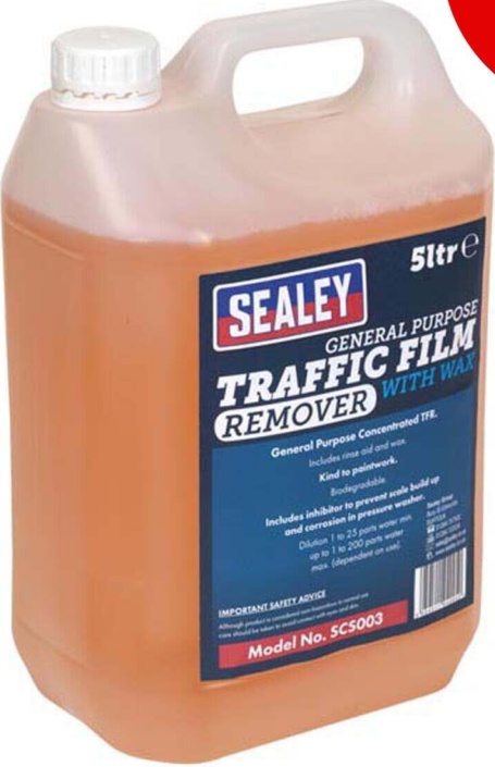 Sealey TFR Detergent with Wax Concentrated 5L