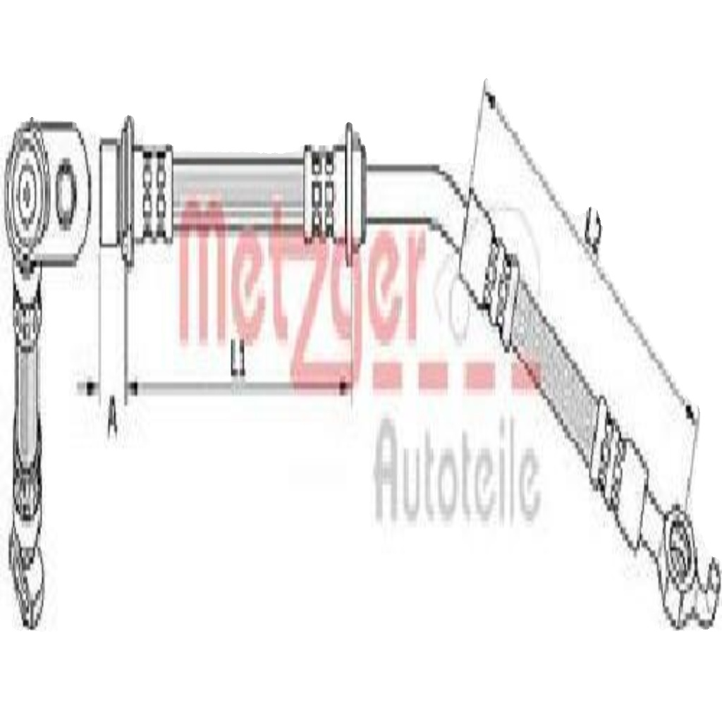 Fits METZGER 4110786 BRAKE HOSE.   ⭐UK Stock⭐