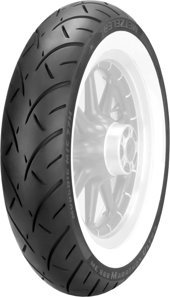 Metzeler White Me888 Marathon Ultra Ww ( 170/80B15 Tl 77H Rear Wheel, M/C Ww ) - Image 14