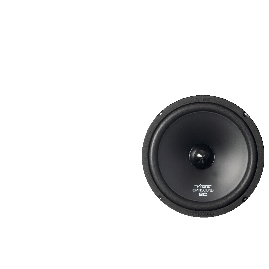 VIBE 8 INCH COMPONENT SPEAKERS 600 WATTS BASS LOUD CAR AUDIO OPTISOUND