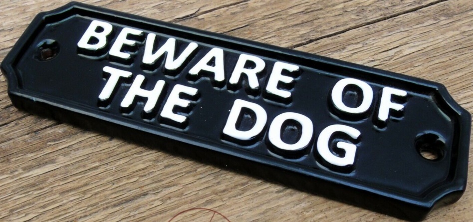 THE MAN CAVE VINTAGE SOLID CAST IRON METAL DOOR WALL SHED GARAGE WORKSHOP SIGN