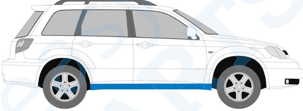 MITSUBISHI OUTLANDER 2007-2012 SILL REPAIR PANEL ROCKER PANEL / RIGHT = LEFT