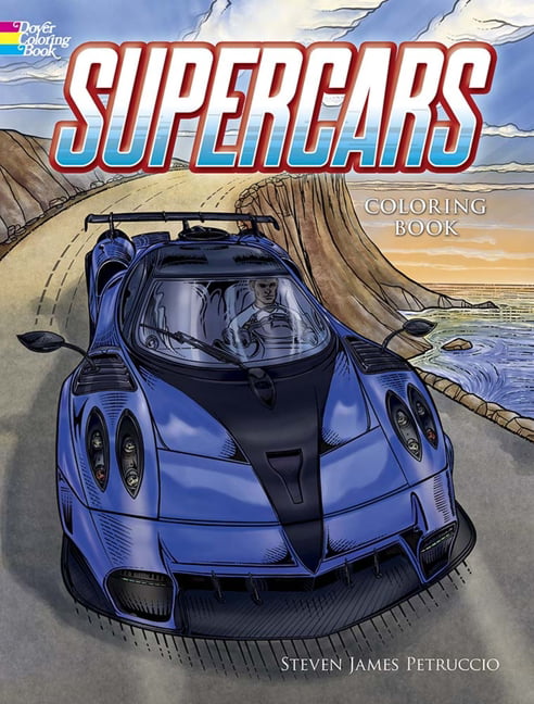 Supercars Coloring Book (Dover Coloring Book). Petruccio New** - Image 6