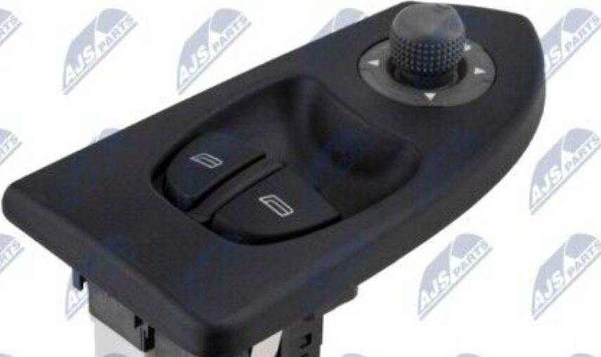 NTY EWS-FT-019 Switch, window regulator for CITROËN,FIAT,PEUGEOT