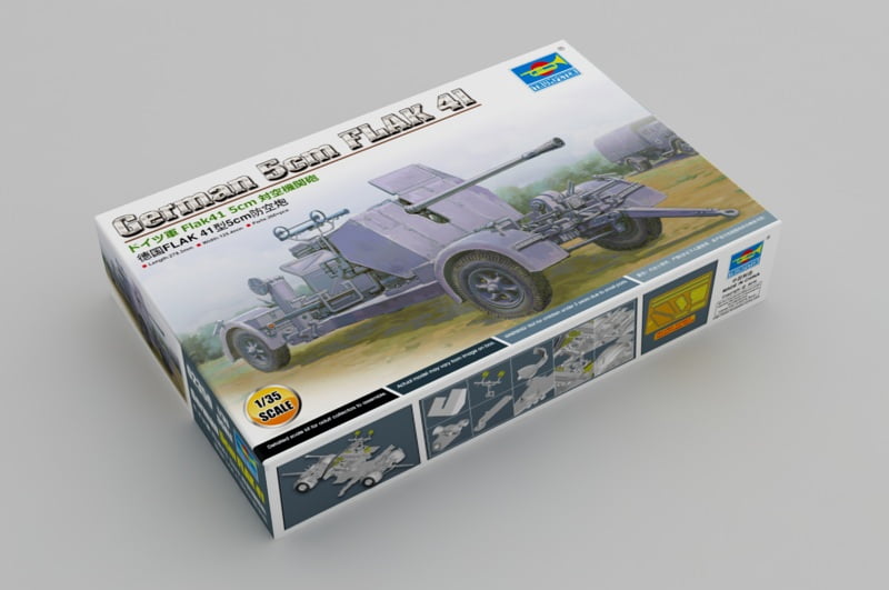 TRU02350 - Trumpeter 1:35 - German 5cm FLAK 41