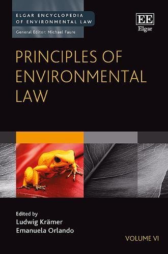 Principles of Environmental Law Krämer Orlando Hardback Edward Elgar