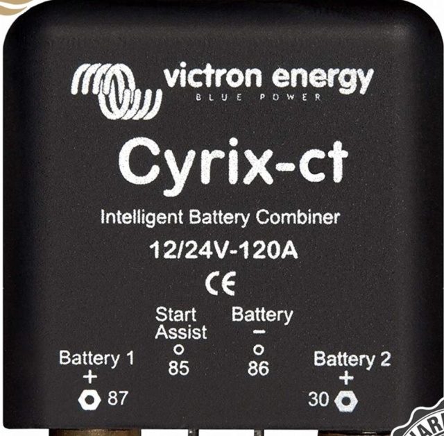 Victron Energy - Battery Combiner Cyrix-Ct 12/24V 120A Victron Energy - Cyr010120011r 8719076022145 - Image 3