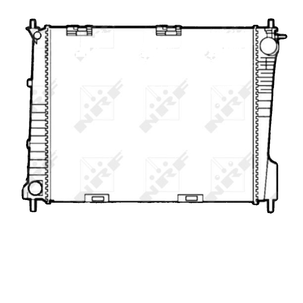 RADIATOR ENGINE COOLING 53077 FOR M4R700/701 2.0L F4R830/832 2.0L 4cyl