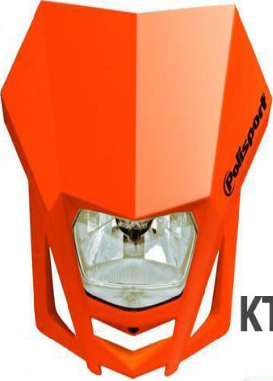 Polisport universal lamp mask ORANGE