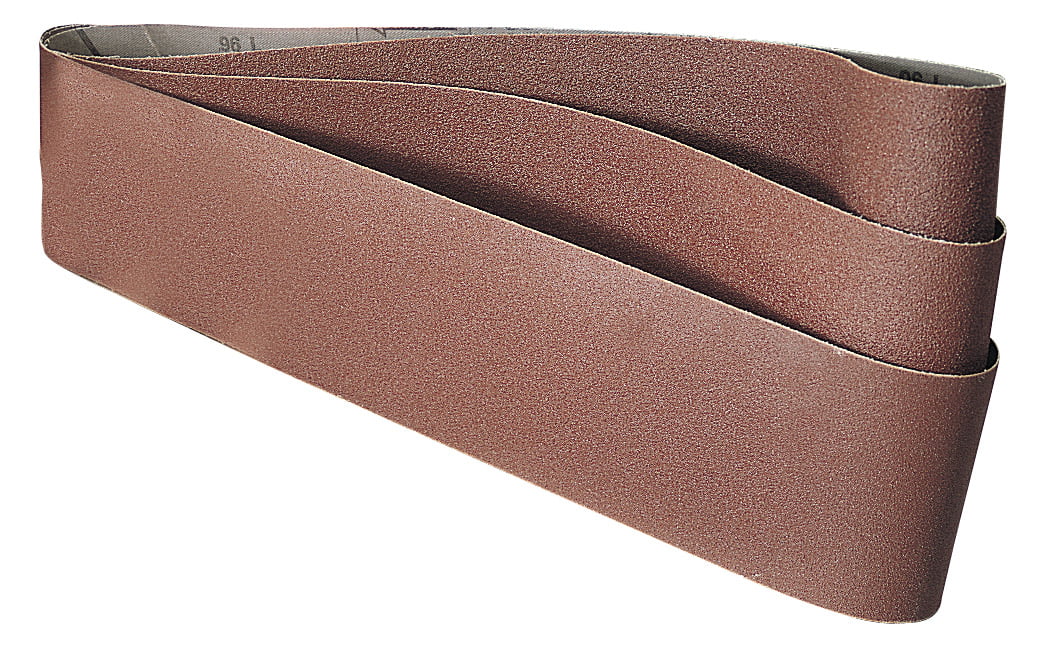 Draper 36069 Abrasive Sanding Belts 100 x 915mm Assorted Grit (Pack of 3)
