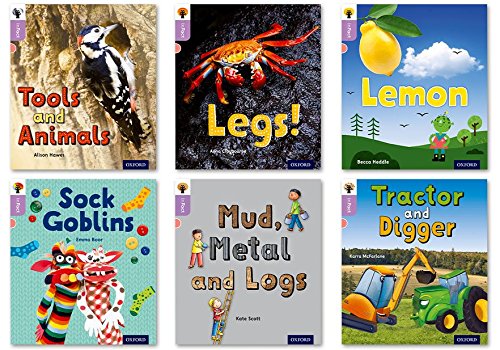Oxford Reading Tree inFact: Oxford Level 1+: Mixed Pack of 6 - 9780198370727