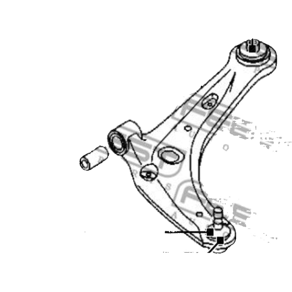 Fits FEBEST 0524-DEFR FRONT LEVER RIGHT WITHDRAWN  ⭐UK Stock⭐