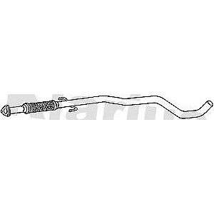 Klarius box with centre pipe fits Ford ka 1.3cdti 08-10 FE1066X