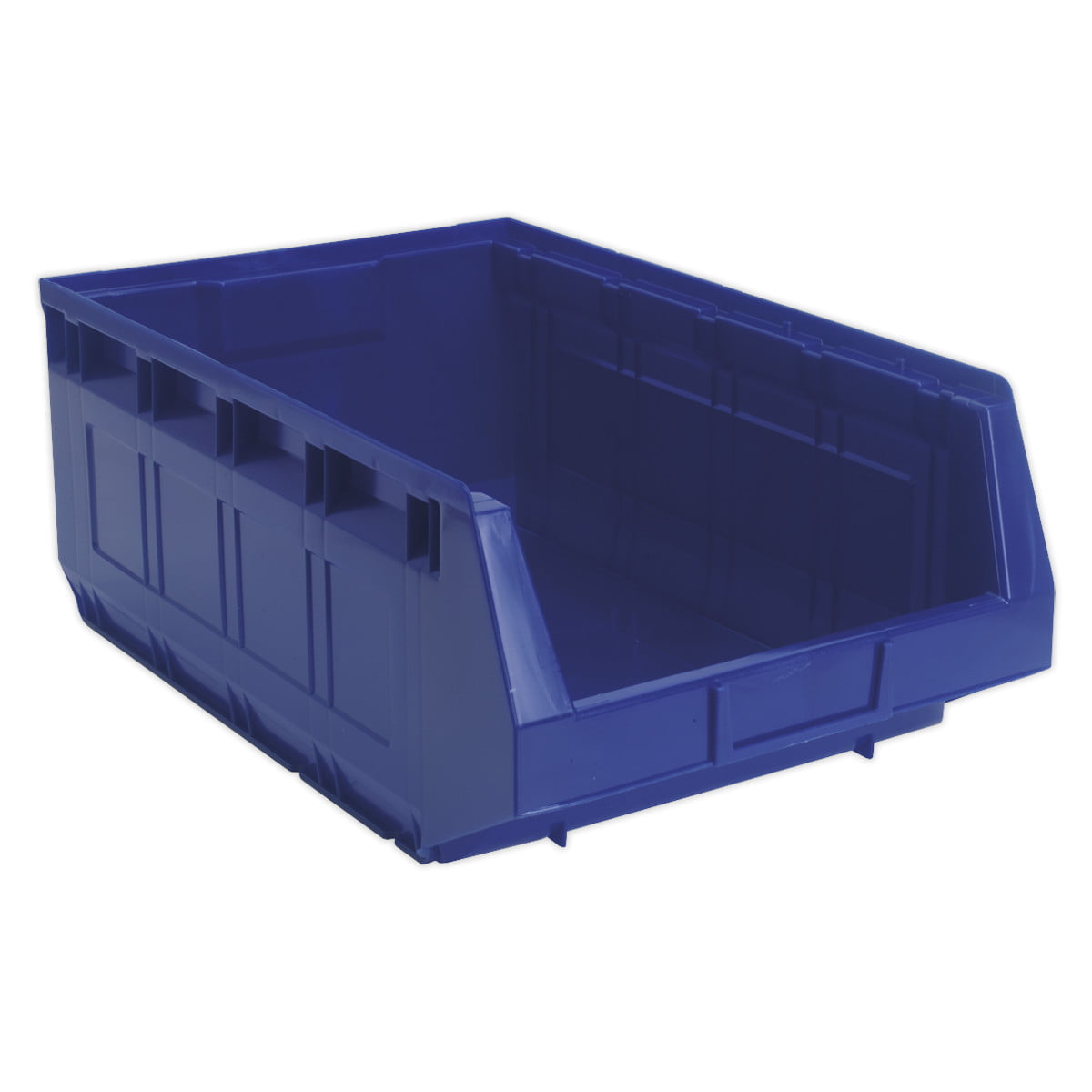 Sealey TPS5 Plastic Storage Bin - Blue - 310 x 500 x 190mm - Pack of 12 - Image 4