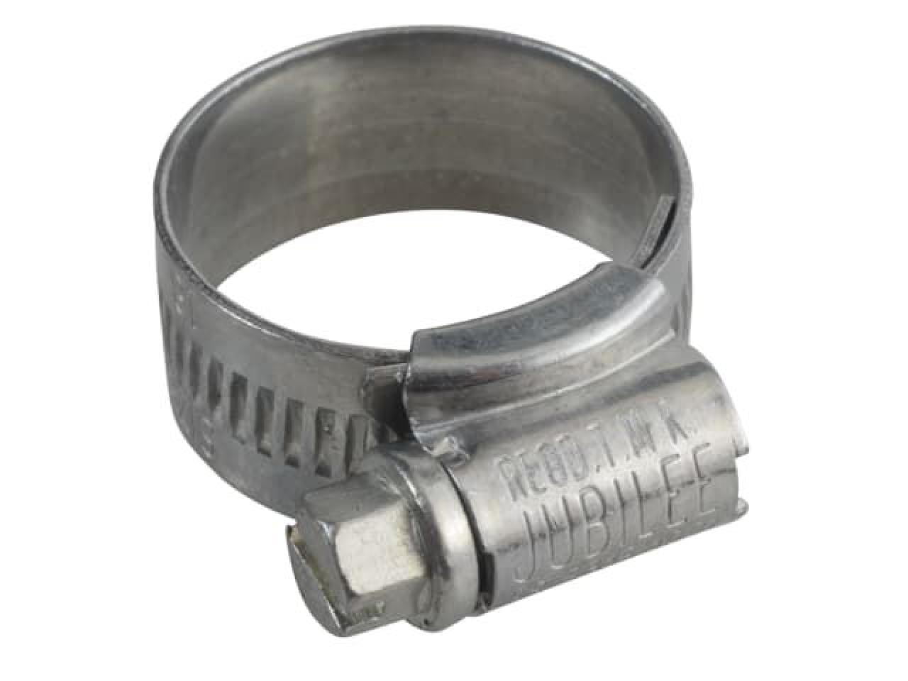 Jubilee Hose Clip - Size 0X, 18-25mm - Box of 10