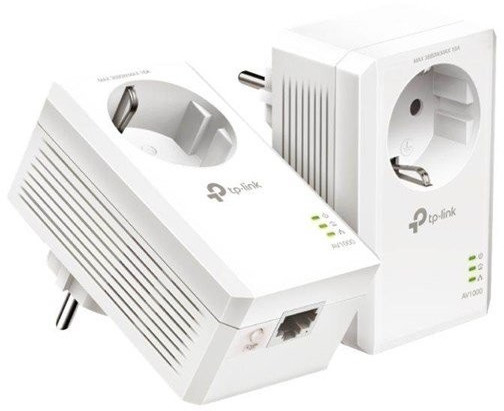 Tp-Link Av1000-Gigabit-Powerline-Adapter Kit Mit Steckdose Tl-Pa7017p Kit - Image 12