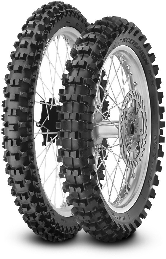 PIRELLI SCORPION XC MID SOFT REAR TYRE 120/100-18 NHS 68M CROSS COUNTRY - Image 10