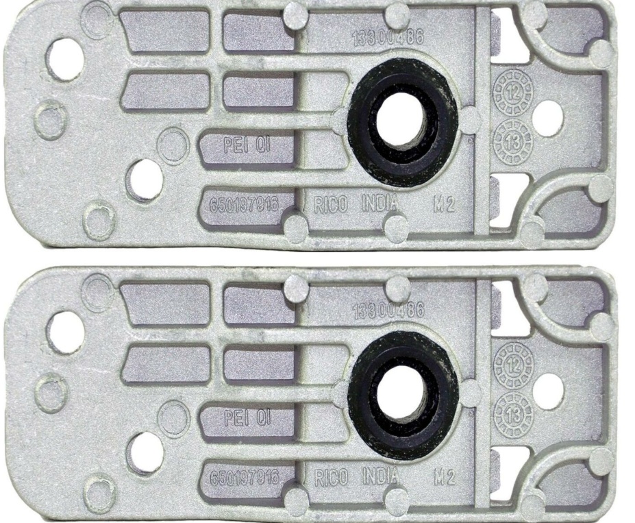 2x LOWER RADIATOR BRACKET FOR VAUXHALL/OPEL ASTRA J/MK6 1310008, 13337826