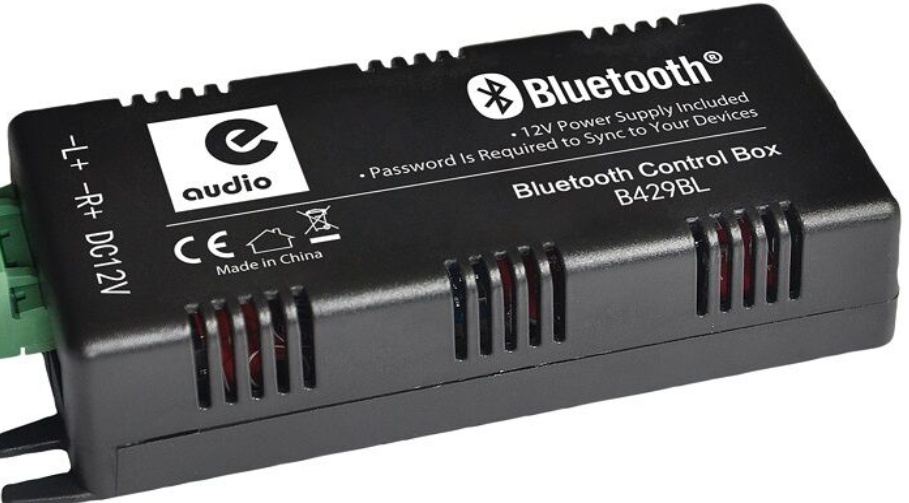 E-Audio Bluetooth 5.0 Stereo Amplifier 2Ch 2x30W HiFi Home Music In-Wall Amp