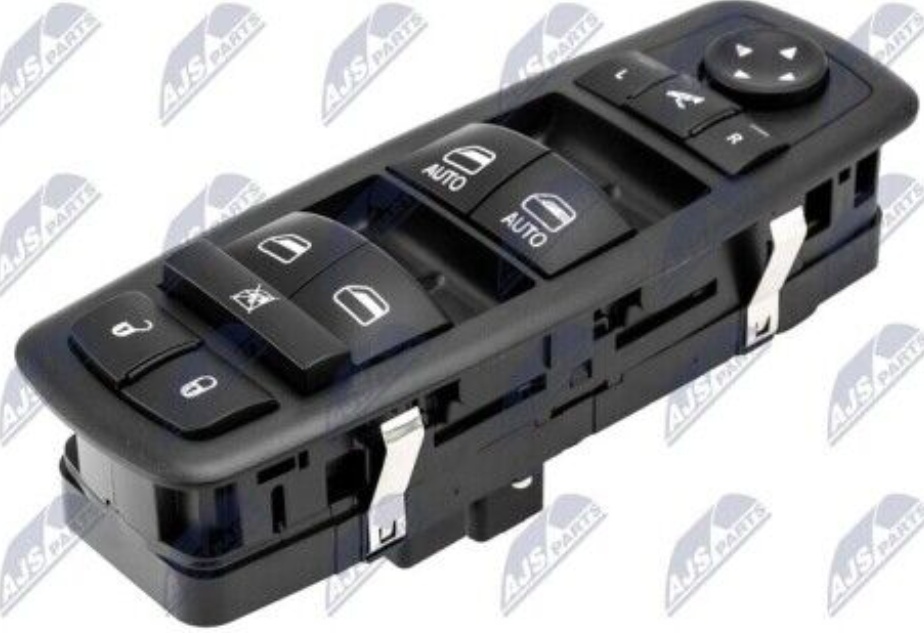Left Front NTY EWS-CH-050 Switch, window regulator for DODGE,FIAT,LANCIA
