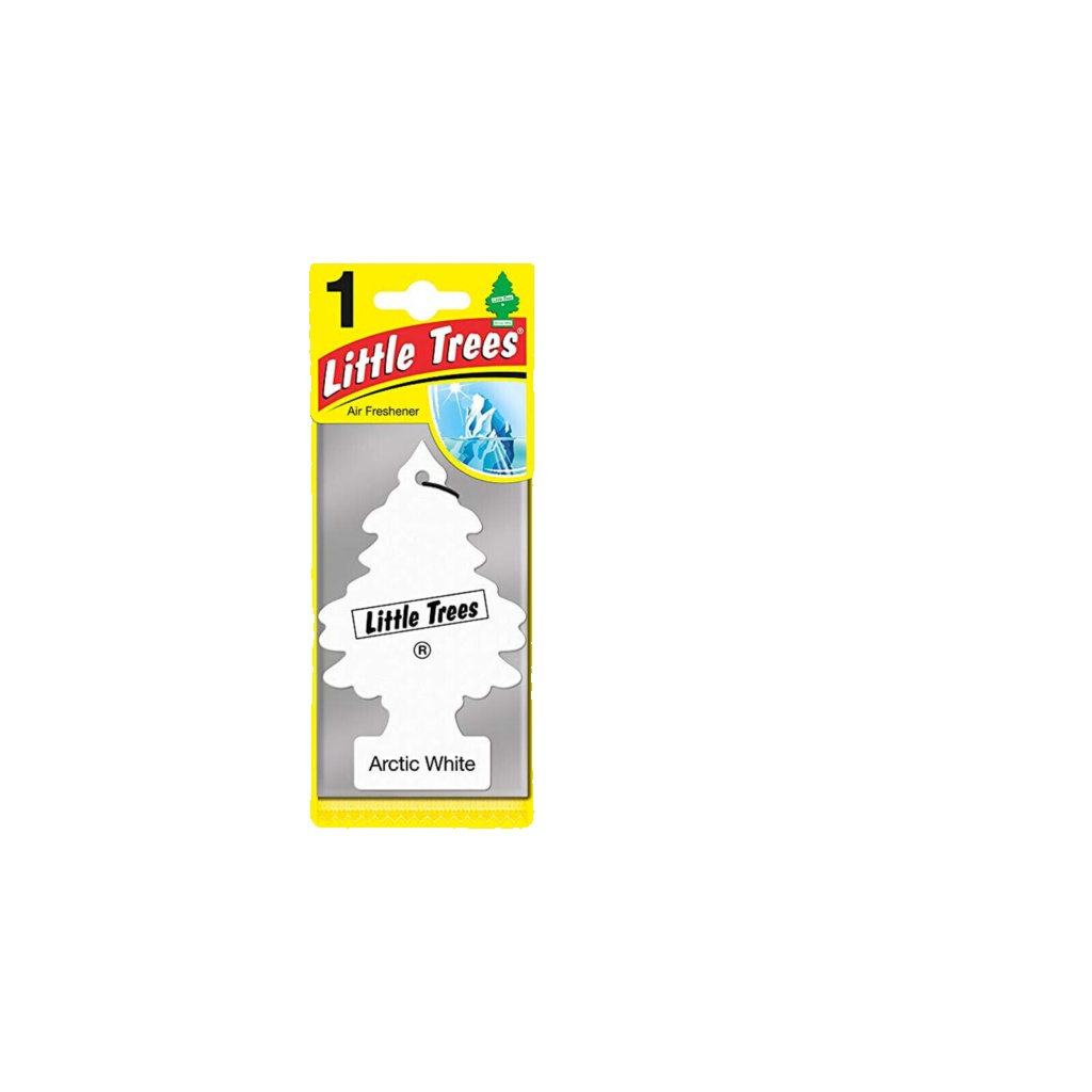 Little Trees Air Freshener Tree MTR0061 Arctic White Fragrance For Car Home Boat Caravan - Single Pack - Image 2