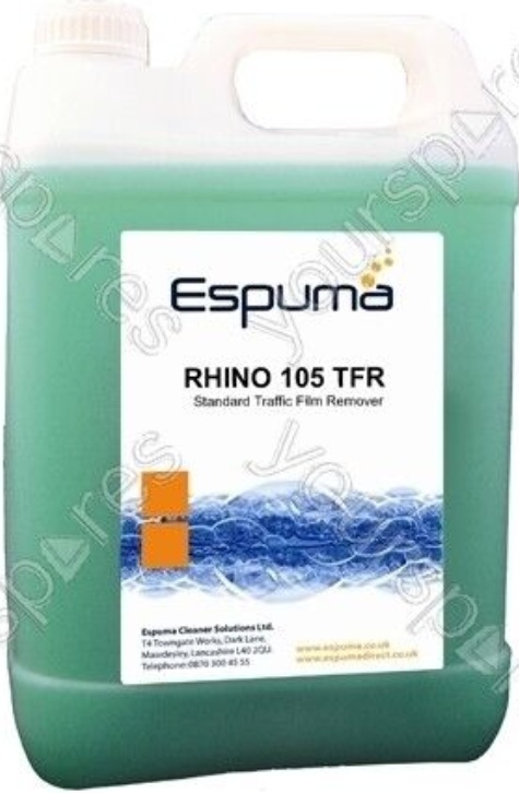 Espuma Rhino 105 TFR - Degreaser Concentrate Standard Traffic Film Remover 5L