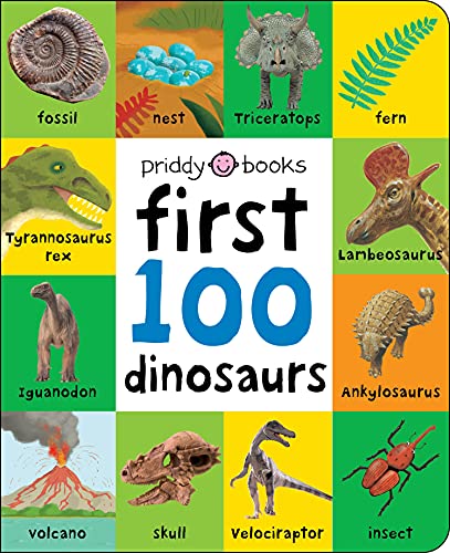 First 100 Dinosaurs (UK Edition) (First 100 Soft by Priddy Books | HB | 2021 - Image 9