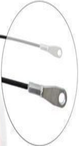 Handbrake cable Drum Brake K14657 A.B.S. for MERCEDES-BENZ A-CLASS