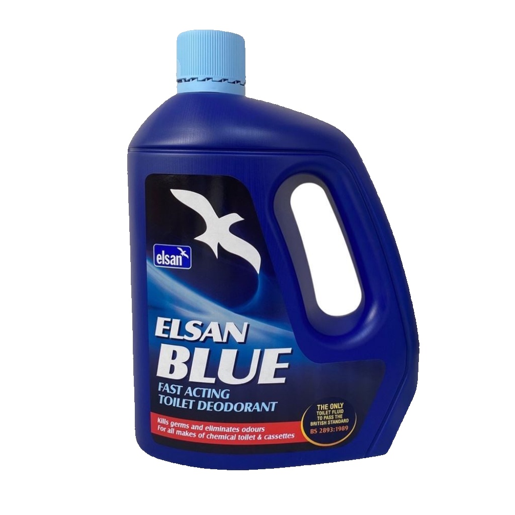 Elsan Blue 4L Toilet Fluid Chemical Cleaner For Caravan Motorhome Boat