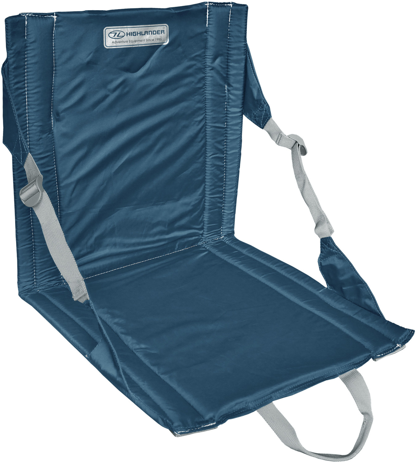Highlander Folding Outdoor Seat SM026 Padded Waterproof Blue - Image 2