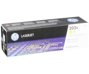Hp 203X Original High Yield Laser Toner Cartridge Yellow Pack 2500 Pages