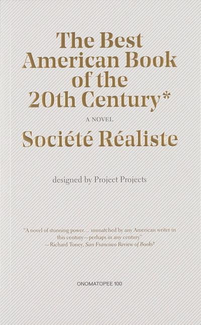 The Best American Book of the 20th Century (OMP). realiste 9789491677267 New**
