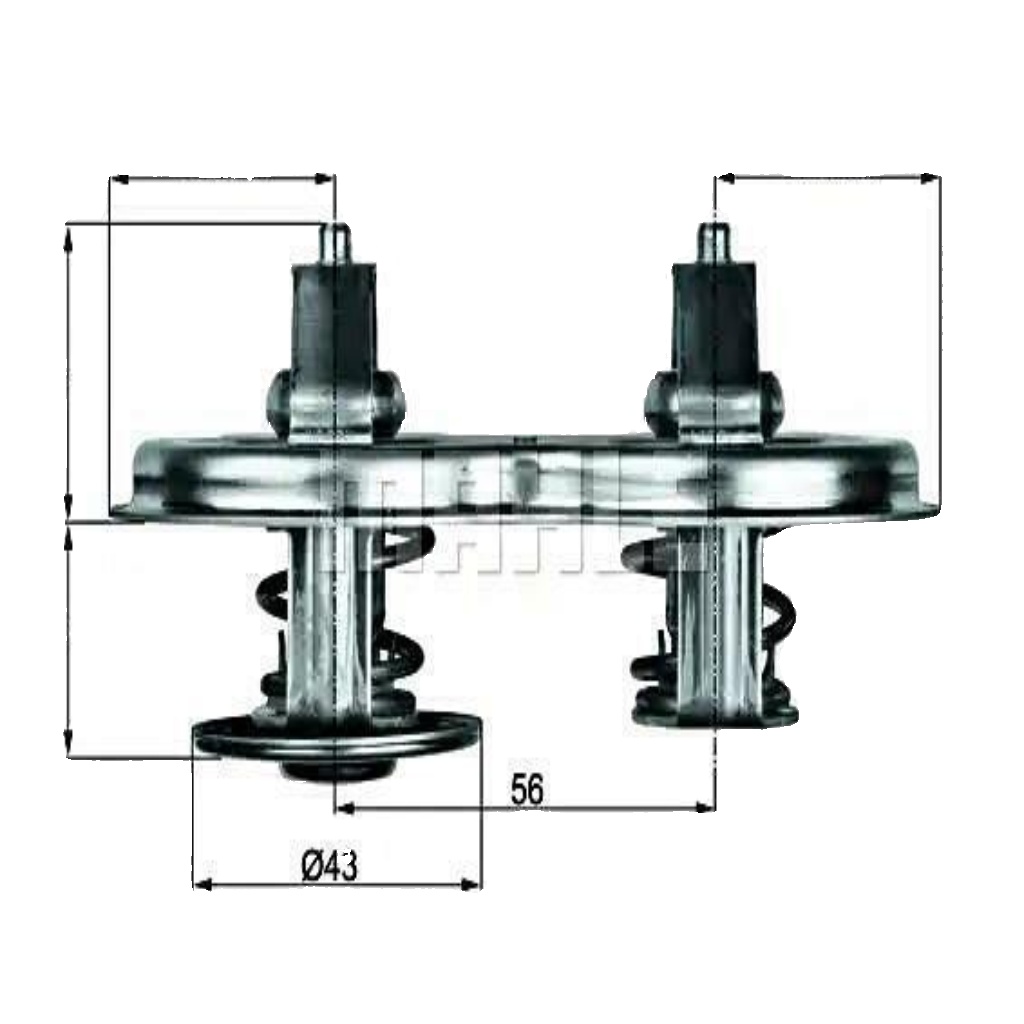 MAHLE TX 33 88D THERMOSTAT COOLANT