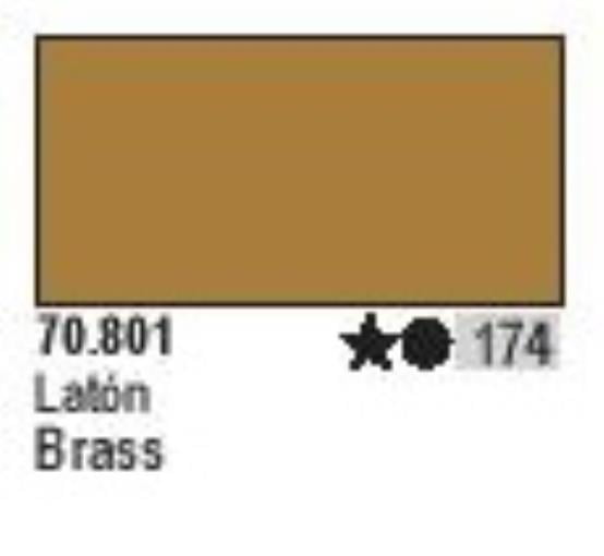 Vallejo VA801 18ml - Model Color - Brass (202) - Image 4