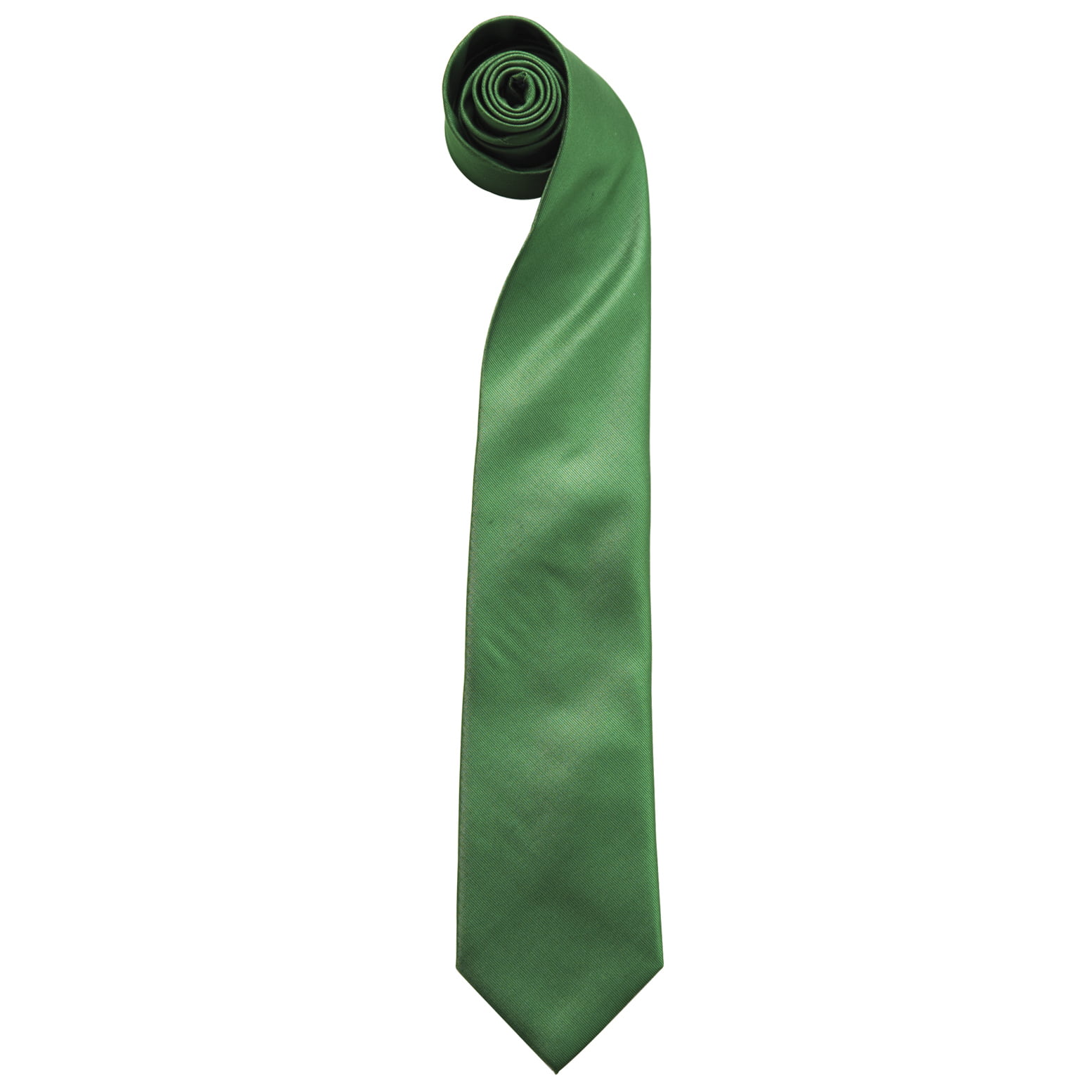 Premier (One Size, Emerald) Mens “Colours” Plain Fashion / Business Tie (Pack Of 2)