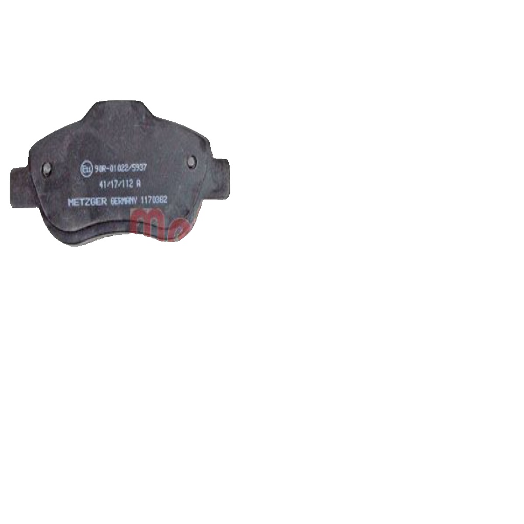 Original Metzger Brake Pad Set Disc Brake 1170382 for Fiat Ford
