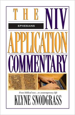Ephesians by Klyne Snodgrass - 9780310493402