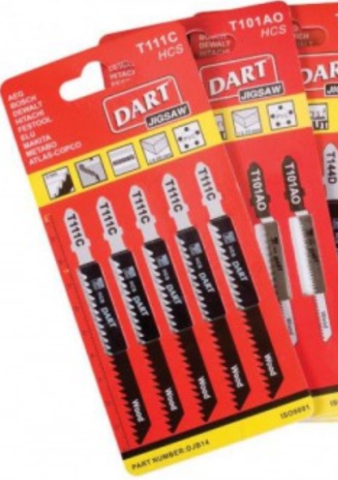 DART T344D Wood Cutting Jigsaw Blade - Pk 5 - DJB21