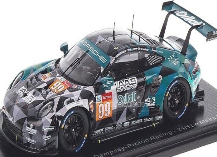 1/43 Porsche 911 RSR  Dempsey Proton Racing  Le Mans 24 Hrs 2020 #99