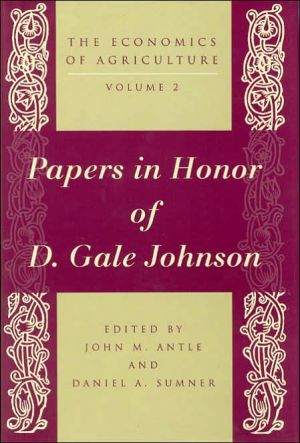 Essays on Agricultural Economics in Honor of D.. Antle**