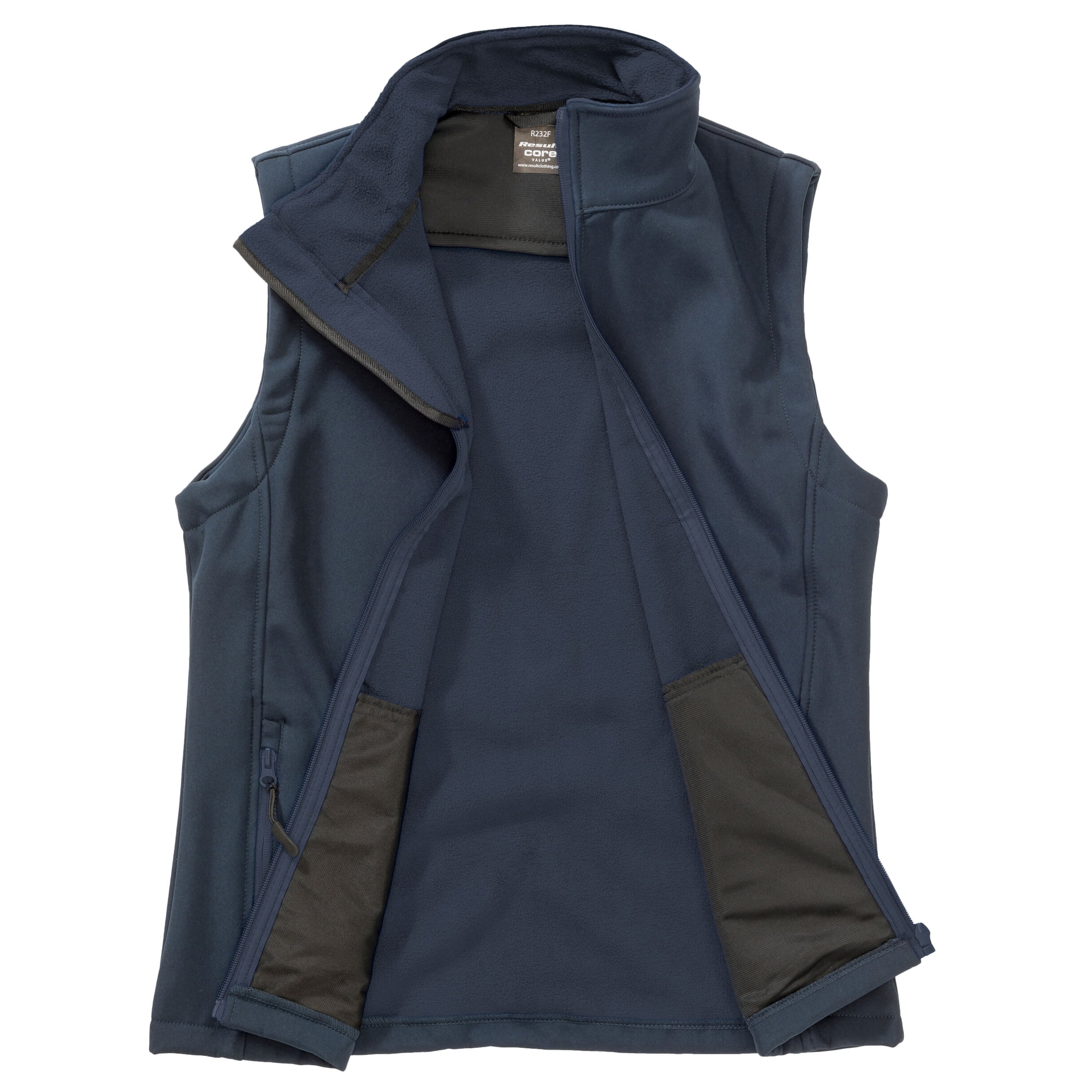Result (4Xl, Navy) Mens Printable Softshell Body Warmer
