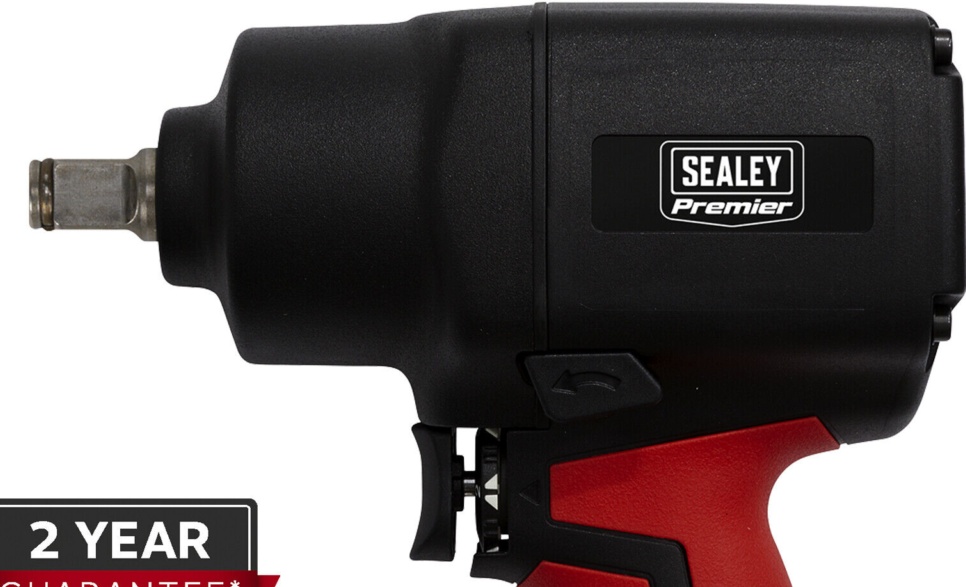 Sealey SA6002 Premier Twin Hammer Air Impact Wrench 1/2""Sq Drive