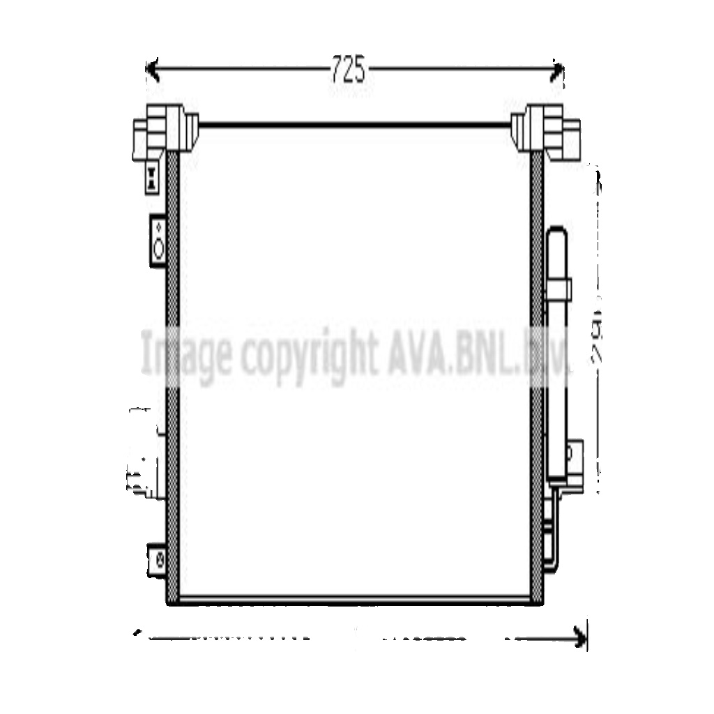 ✅Fits AVA MT5210D AIR CONDITIONING COOLER MITSUBISHI LANCER (2007) 1 ⭐UK Seller⭐