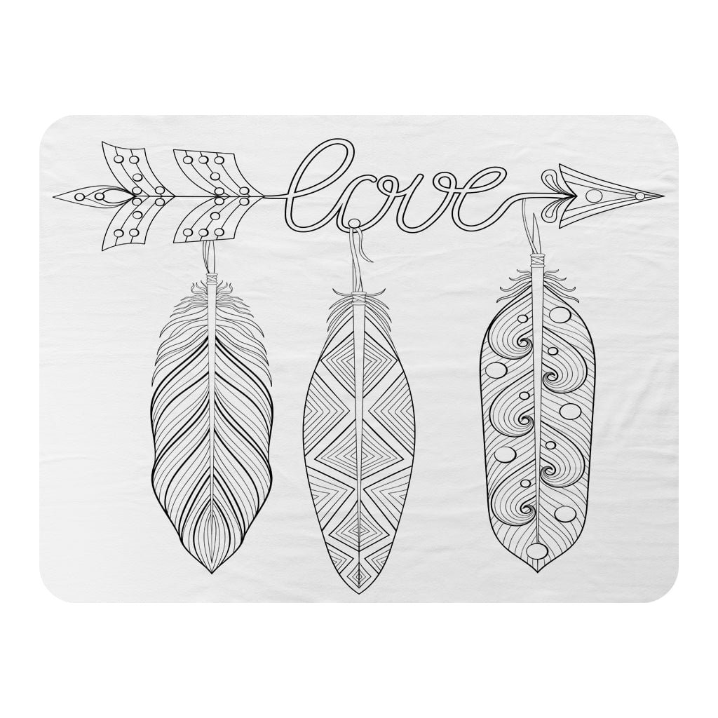 Benjamin Tate Design Bohemian Arrow (Blanket)