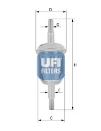 31.015.00 UFI FILTRO CARBURANTE PER .....